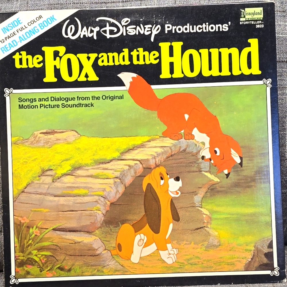 Walt Disney Productions the Fox and the Hound Storyteller Record
